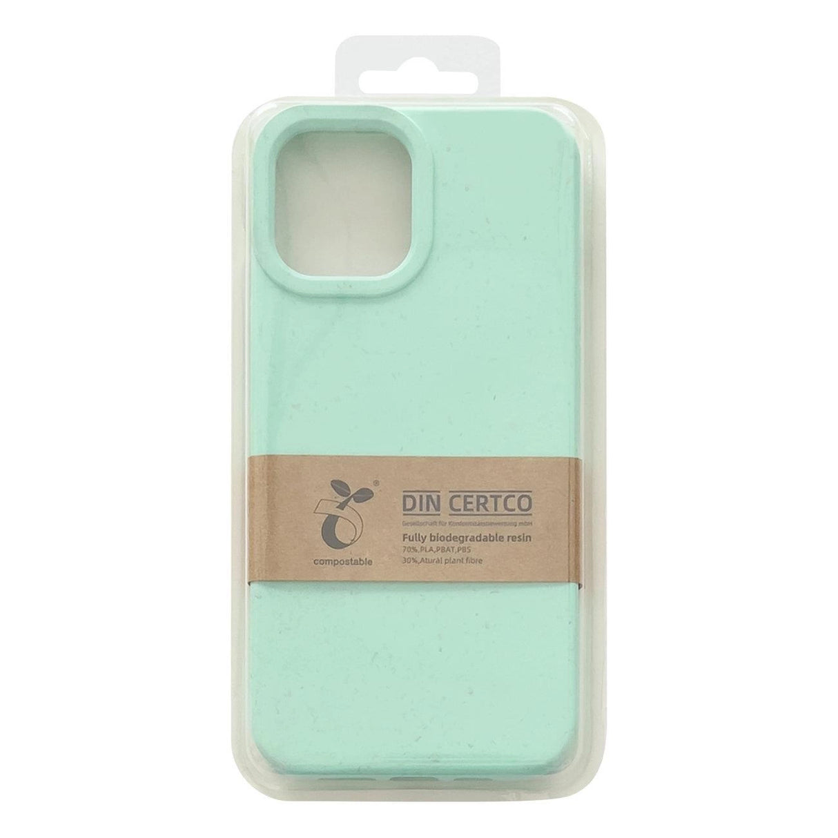 Eco Case Case til iPhone 12 Pro Max Silicone Cover Telefon Shell Mint