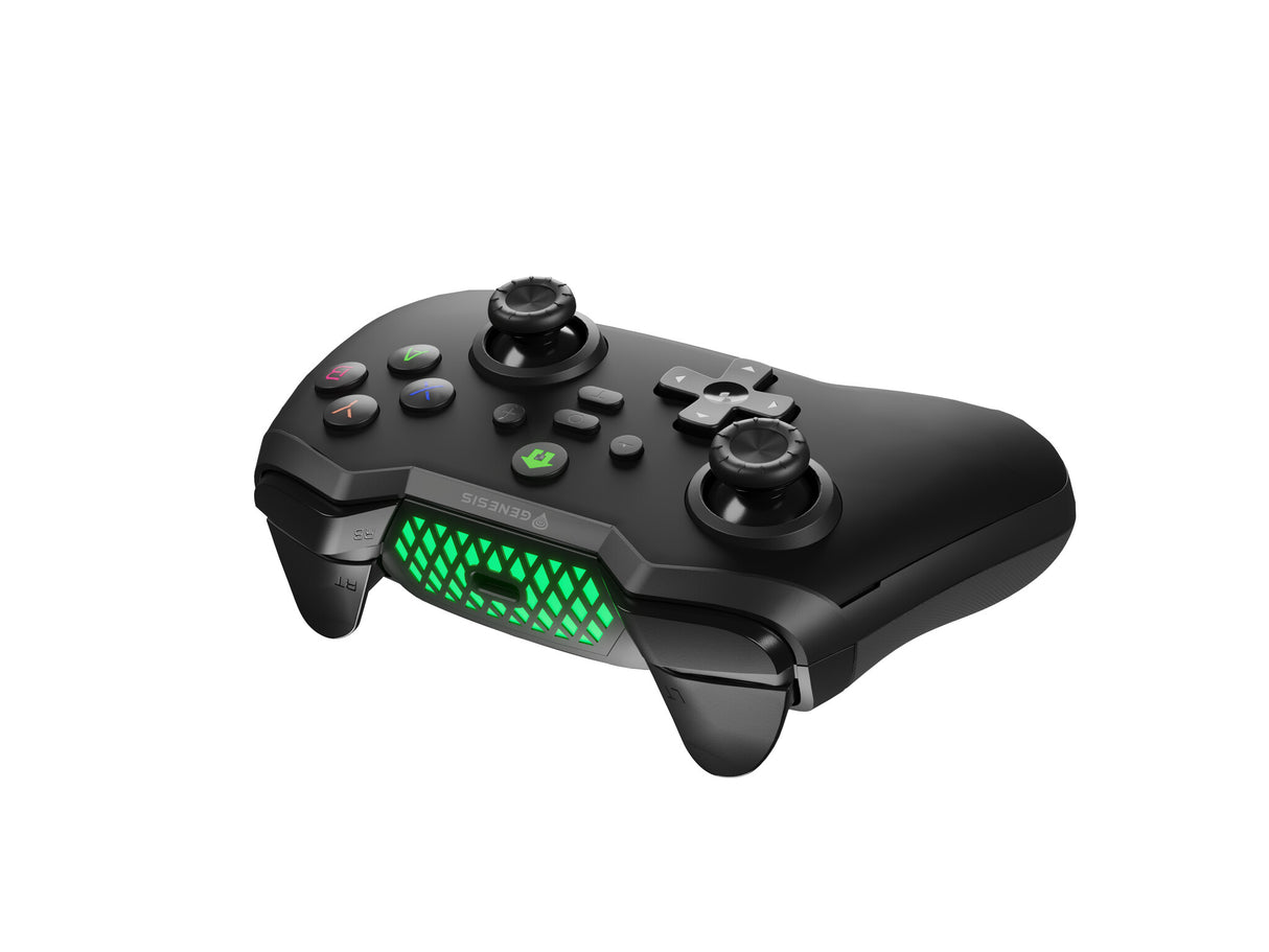 GENESIS Mangan 400 Sort Bluetooth Gamepad Analog/digital Android, MAC, Nintendo Switch, PC, iOS