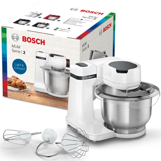 Bosch MUM Serie 2 MUMS2EW00 Køkkenmaskine 3.8liter 700W Hvid