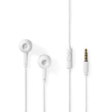 Nedis HPWD2020WT hovedtelefoner/headset Ledningsført I ørerne Opkald/musik Hvid