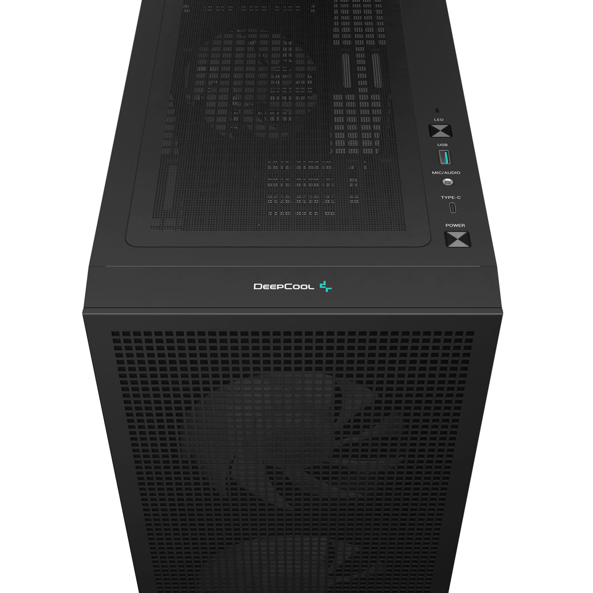 DeepCool CH360 DIGITAL Tower Micro ATX Sort