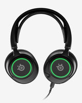 Steelseries Arctis Nova 3 Headset Ledningsført Spil USB Type-C Sort