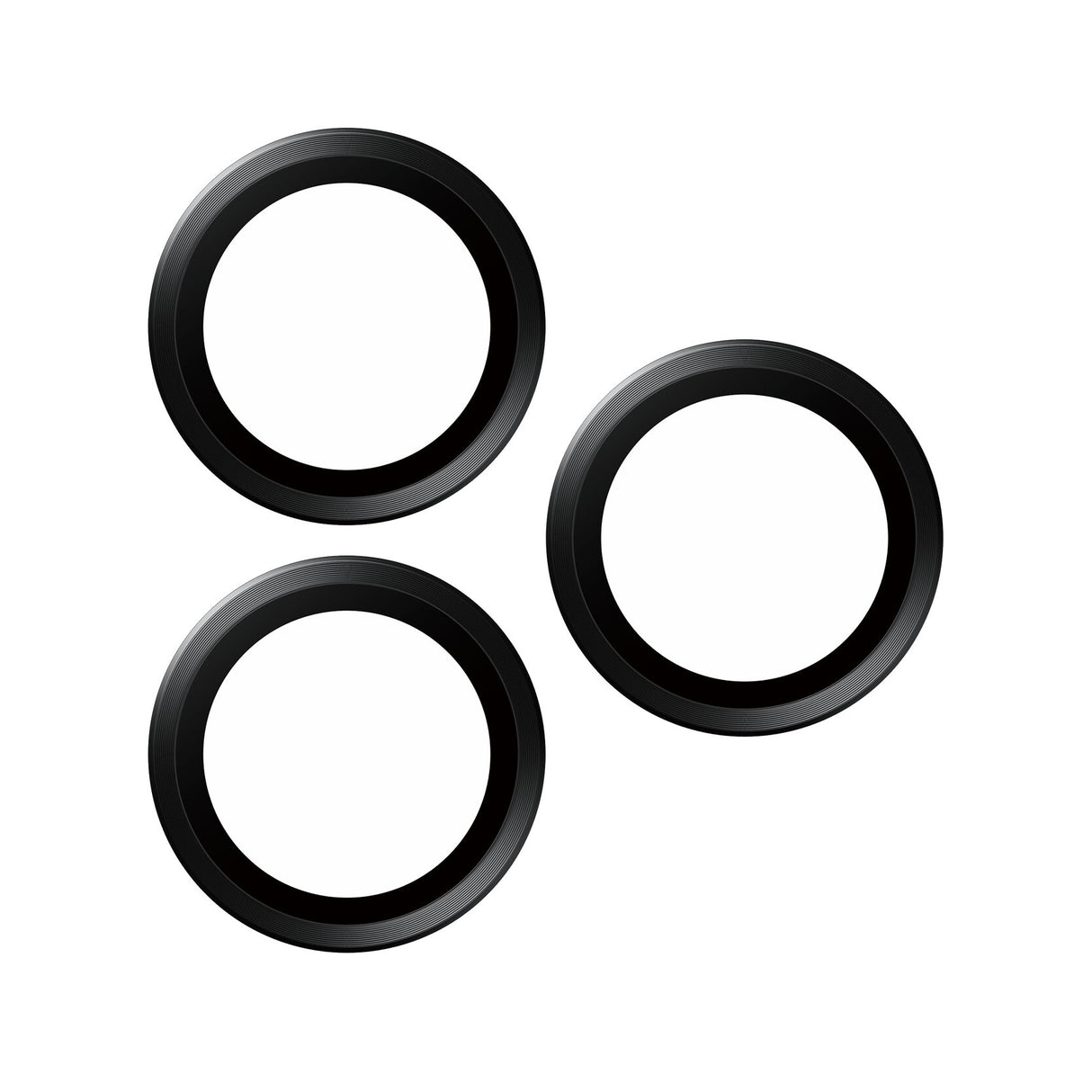 PanzerGlass ® Hoops® Metal Kameralinsebeskytter Sort iPhone 15 Pro | 15 Pro Max