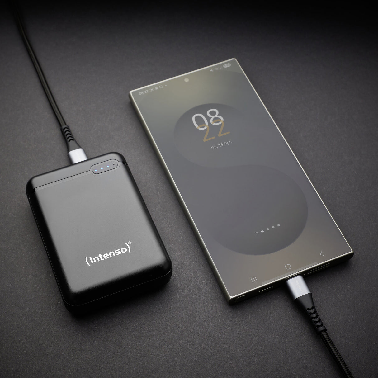Intenso XS10000 Lithium polymer (LiPo) 10000 mAh Sort