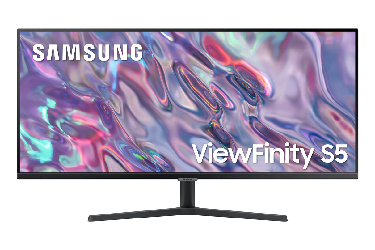 Samsung S50GC computerskærm 86,4 cm (34") 3440 x 1440 pixel UltraWide Quad HD LCD Sort