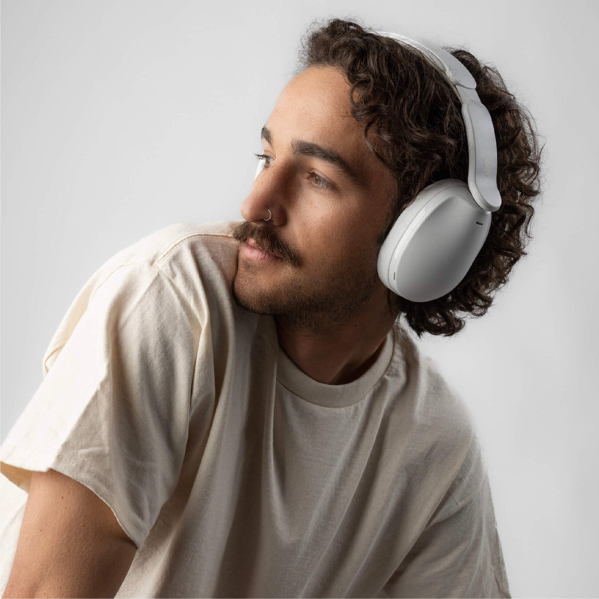 Skullcandy Hesh 360 Headset Kabel & trådløs Musik/hverdag USB Type-C Bluetooth Hvid