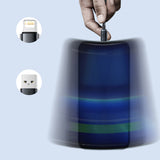 Baseus Crystal Shine Series cable USB cable for fast charging and data transfer USB Type A - Lightning 2.4A 2m purple (CAJY000105)