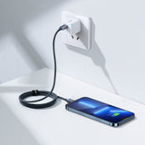 Baseus CAJY000201 Lightning - USB-C PD QC cable 20W 480Mb/s 1.2m - black
