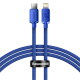 Baseus CAJY000203 Lightning - USB-C PD kabel 20W 480Mb/s 1.2m - blå