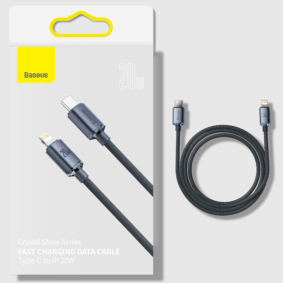 Baseus CAJY000203 Lightning - USB-C PD cable 20W 480Mb/s 1.2m - blue