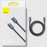 Baseus CAJY000203 Lightning - USB-C PD kabel 20W 480Mb/s 1.2m - blå