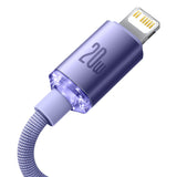 Baseus CAJY000205 Lightning - USB-C PD cable 20W 480Mb/s 1.2m - purple