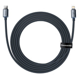 Baseus CAJY000301 Lightning - USB-C PD QC cable 20W 480Mb/s 2m - black