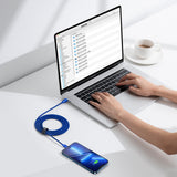 Baseus CAJY000303 Lightning - USB-C PD cable 20W 480Mb/s 2m - blue