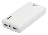 Rivacase VA2572 Lithium polymer (LiPo) 20000 mAh Hvid