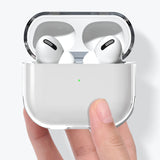 Æske til AirPods 3 hårdt og solidt dække til hovedtelefoner gennemsigtigt (æske A)