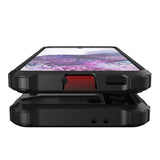Hybrid Armor Case Tough Rugged Cover til Samsung Galaxy S22+ (S22 Plus) sort