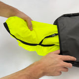 Wozinsky cykeltaske dobbelt rygsæk 2in1 30l sort (WBB30BK)