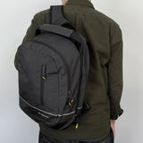 Wozinsky cykeltaske dobbelt rygsæk 2in1 30l sort (WBB30BK)