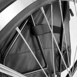 Wozinsky cykel bager taske, cykel rygsæk med ramme, 2in1, 40l, sort (WBB33BK)