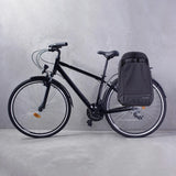 Wozinsky cykel bager taske, cykel rygsæk med ramme, 2in1, 40l, sort (WBB33BK)
