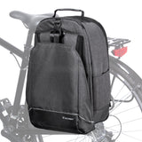 Wozinsky cykel bager taske, cykel rygsæk med ramme, 2in1, 40l, sort (WBB33BK)