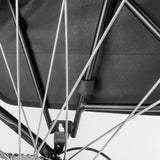 Wozinsky Double Bike Pannier for Trunk 28L Black (WBB34BK)