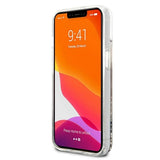 Guess GUHCP13SLGPEGO iPhone 13 mini 5.4" gold/gold hardcase Peony Liquid Glitter