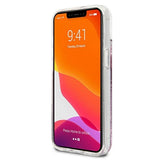 Guess GUHCP13SLGPEPI iPhone 13 mini 5.4" pink/pink hardcase Peony Liquid Glitter