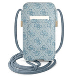 Guess Handbag GUPHM4GDBL 6.1" blue/blue hardcase 4G Stripe