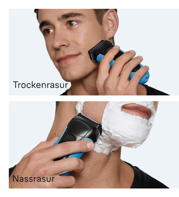 Braun Series 3 310s Barbermaskine Blå