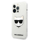 Karl Lagerfeld Choupette Head Case for iPhone 13 Pro Max - Transparent