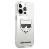 Karl Lagerfeld Choupette Head Case for iPhone 13 Pro Max - Transparent