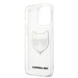 Karl Lagerfeld Choupette Head Case for iPhone 13 Pro Max - Transparent