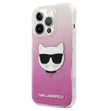 Karl Lagerfeld Choupette Head Case for iPhone 13 Pro Max - Pink
