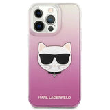 Karl Lagerfeld Choupette Head Case for iPhone 13 Pro Max - Pink