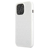 Mercedes MEHCP13LESPWH iPhone 13 Pro / 13 6,1" hvid/hvid hardcase Silver Stars mønster