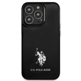 US Polo USHCP13LUMHK iPhone 13 Pro / 13 6.1" sort/sort hårdkasse Heste logo