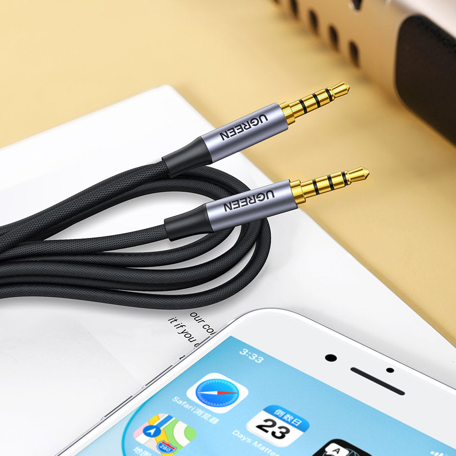 Ugreen AV183 20785 kabel 3,5 mm mini jack / 3,5 mm mini jack 3m - grå