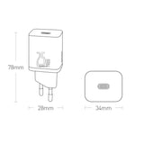 Baseus Super Si 1C fast charger USB Type C 25W Power Delivery Quick Charge black (CCSP020101)