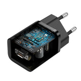 Baseus Super Si 1C fast charger USB Type C 25W Power Delivery Quick Charge black (CCSP020101)