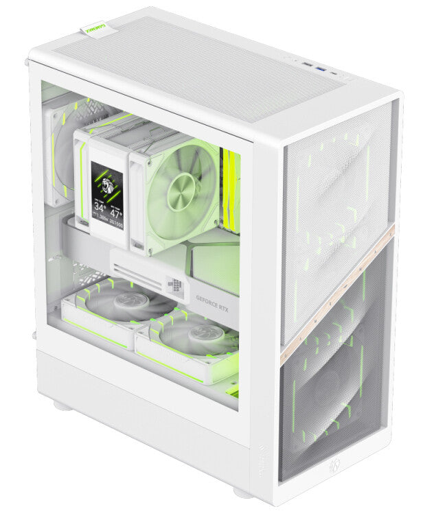 GameMax AERIS 330 MW Mini Tower Hvid