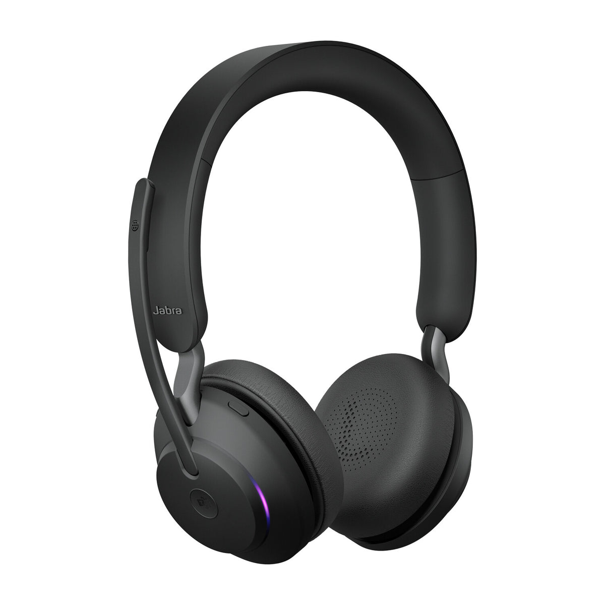 Jabra Evolve2 65 Headset Trådløs Kontor/Callcenter USB Type-A Bluetooth Opladningsstativ Sort