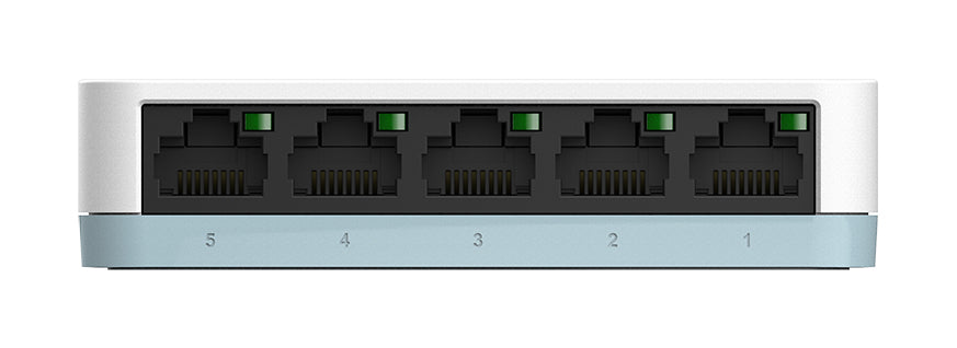 D-Link DGS-1005D/E netværksswitch Ikke administreret L2 Gigabit Ethernet (10/100/1000) Hvid