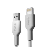 Puro 12W USB-A - Lightning Spiralkabel 1m - Hvid