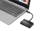 Lenovo GX91L84354 interface hub USB 3.2 Gen 1 (3.1 Gen 1) Type-C 625 Mbit/s Sort