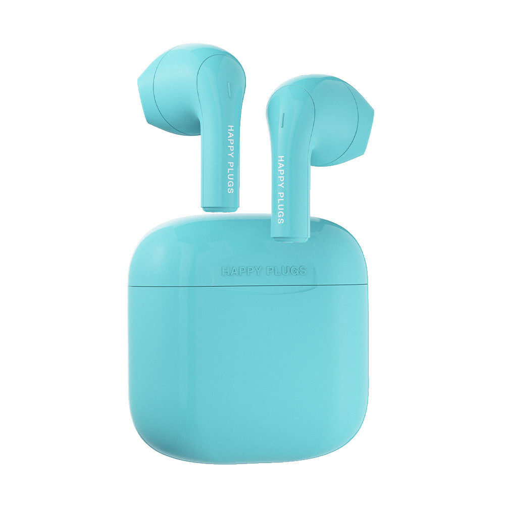 Happy Plugs JOY Headset True Wireless Stereo (TWS) I ørerne Opkald/Musik/Sport/Hverdag Bluetooth Turkis