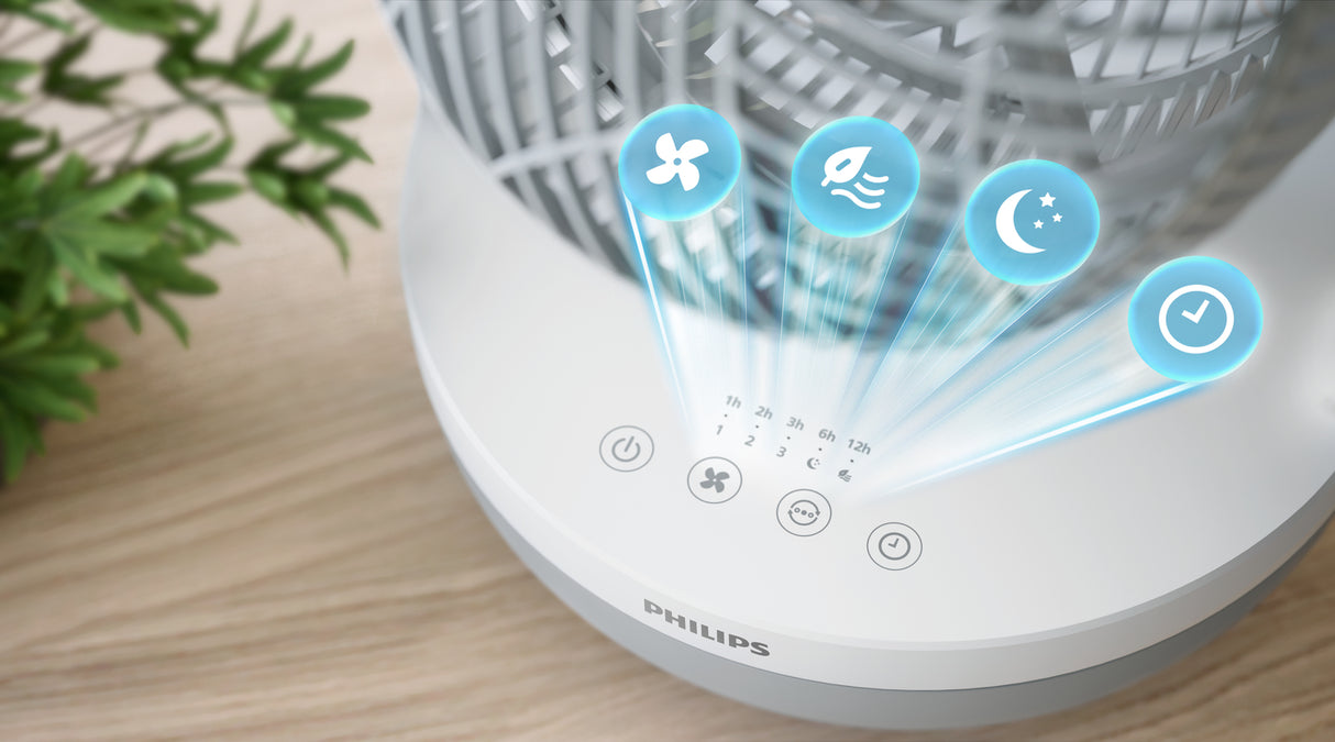 Philips 2000 series CX2050 Køleventilator Hvid