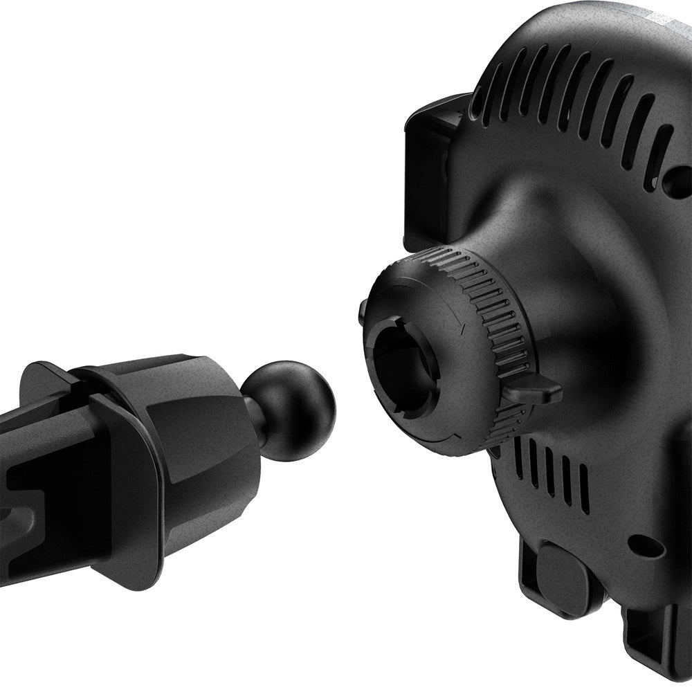 Dudao Automatic Car Holder med indbygget Qi 15W trådløs oplader Grå (F20xs)