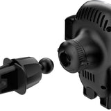 Dudao Automatic Car Holder med indbygget Qi 15W trådløs oplader Grå (F20xs)